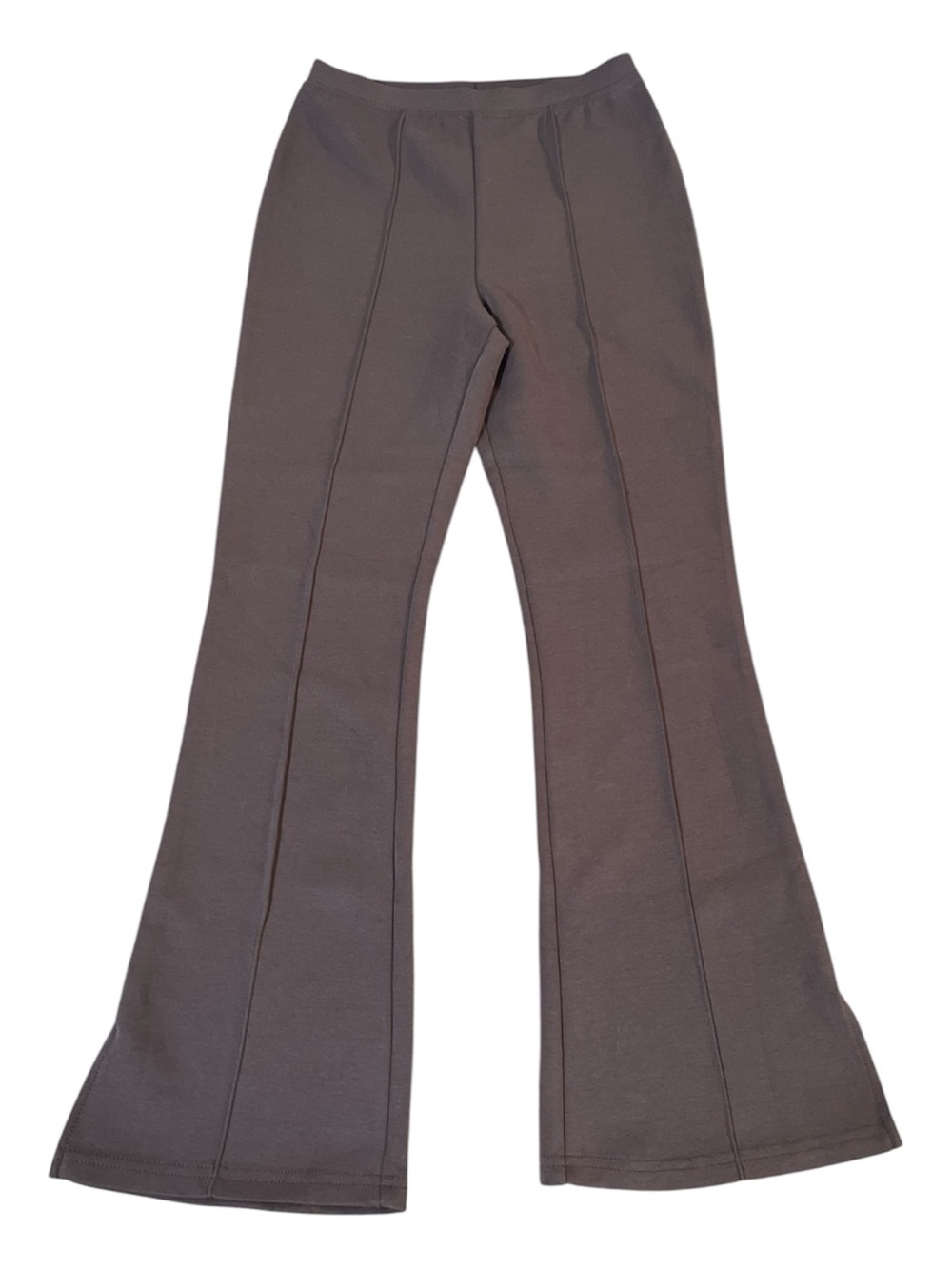 •Primark Brown Flared Seam-Front Pants